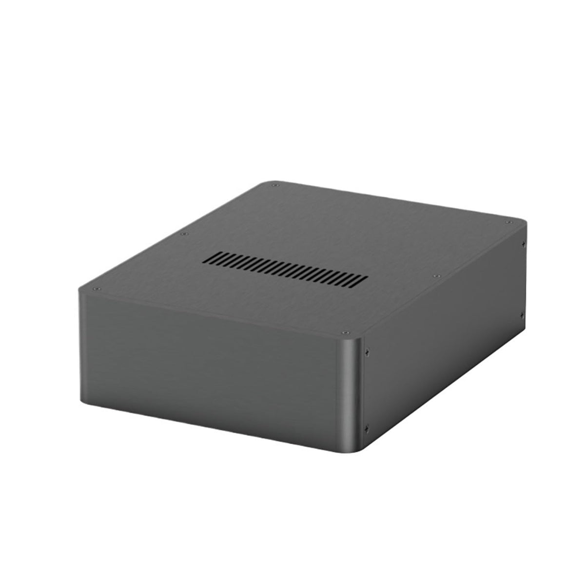All Aluminum Amplifier Case Black C2617