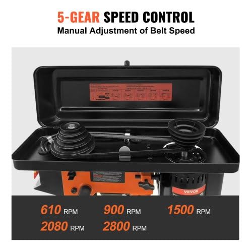 10'' 5-Speed Cast Iron Benchtop Drill Press X3659