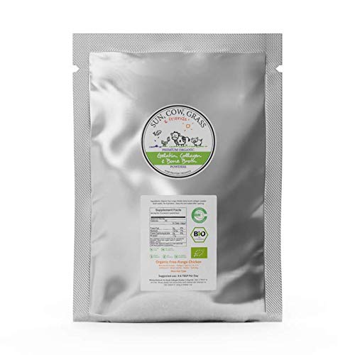 Organic Free Range Chicken Bone Broth Powder 1LB H349