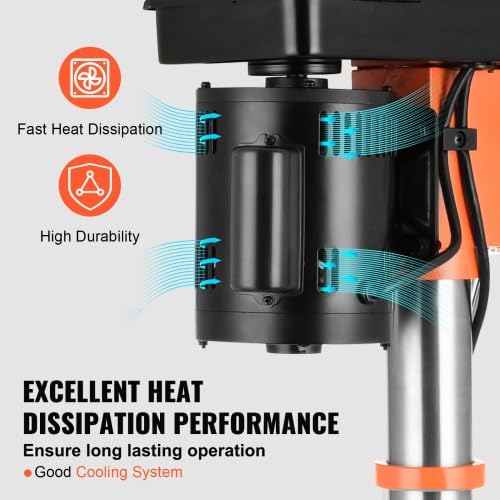 10'' 5-Speed Cast Iron Benchtop Drill Press X3659