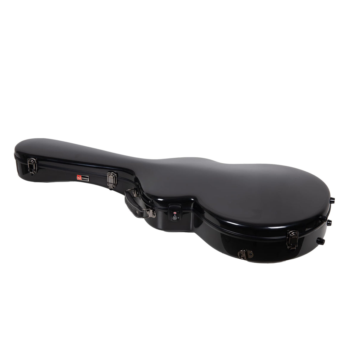 Black Fiberglass Semi-Hollow & Hollowbody Electric Guitar Case B646414