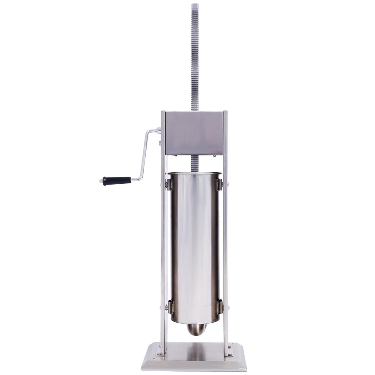 Stainless Steel Vertical Sausage Stuffer 15LB/7L with 4 Stuffing Tubes M972145