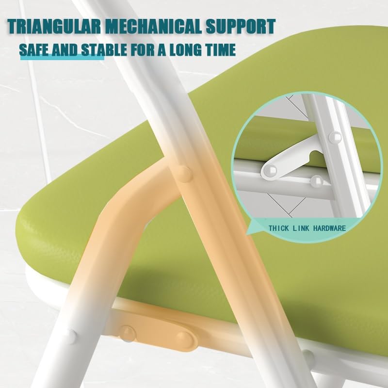 Black Padded Folding Chair with Backrest and Footrest T371495
