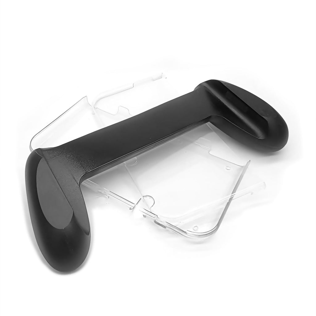 Black Hand Grips + Protective Crystal Cover I2163