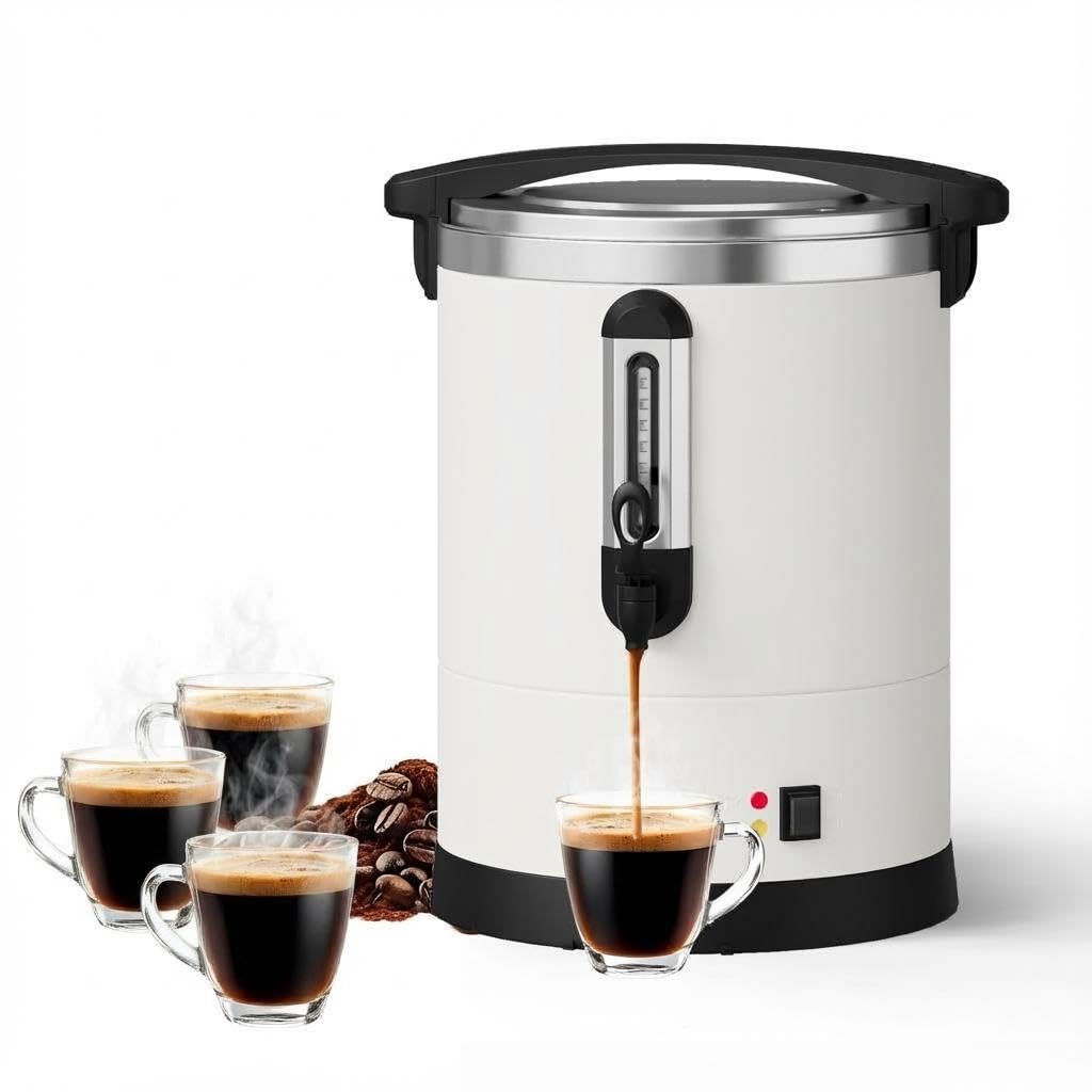 Large Capacity Stainless Steel Electric Coffee Urn H8983