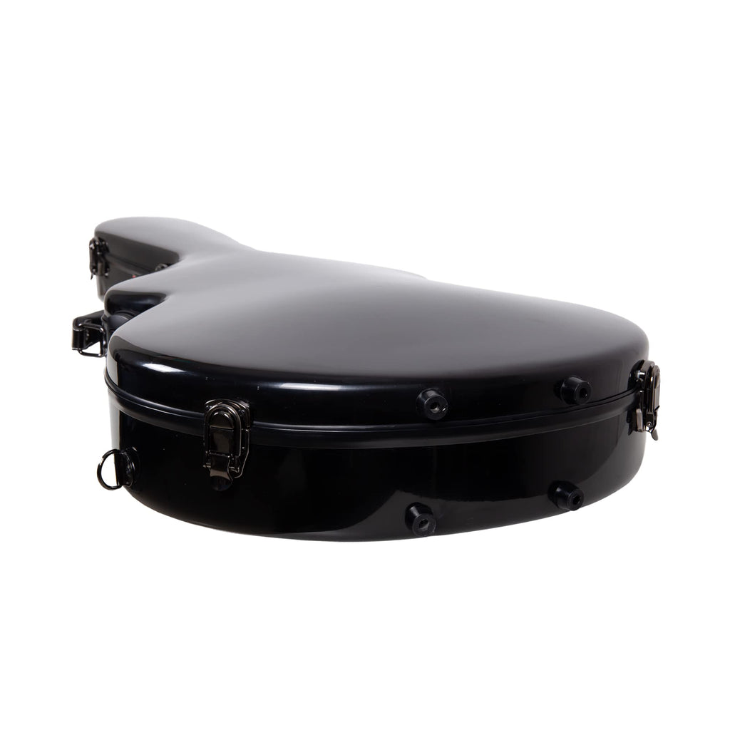 Black Fiberglass Semi-Hollow & Hollowbody Electric Guitar Case B646414