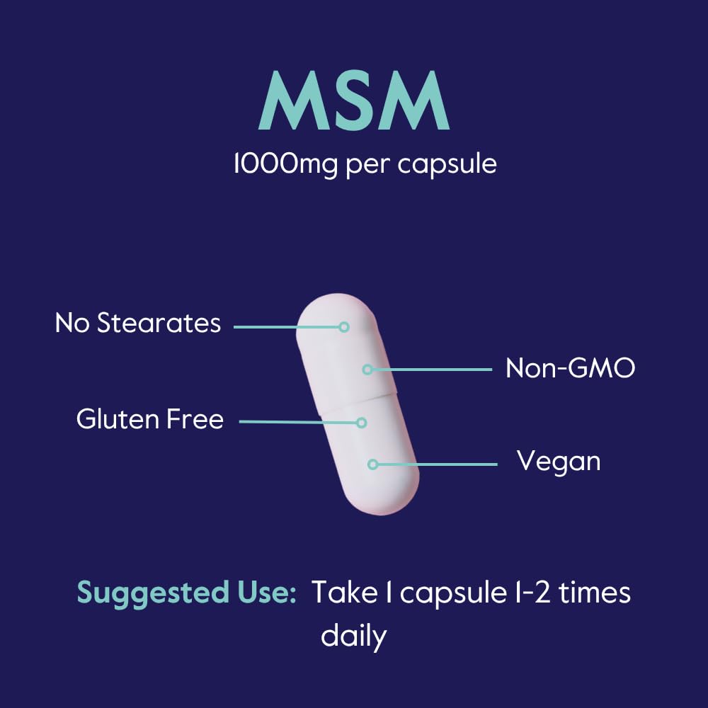 MSM 1000mg 240 Caps K420204