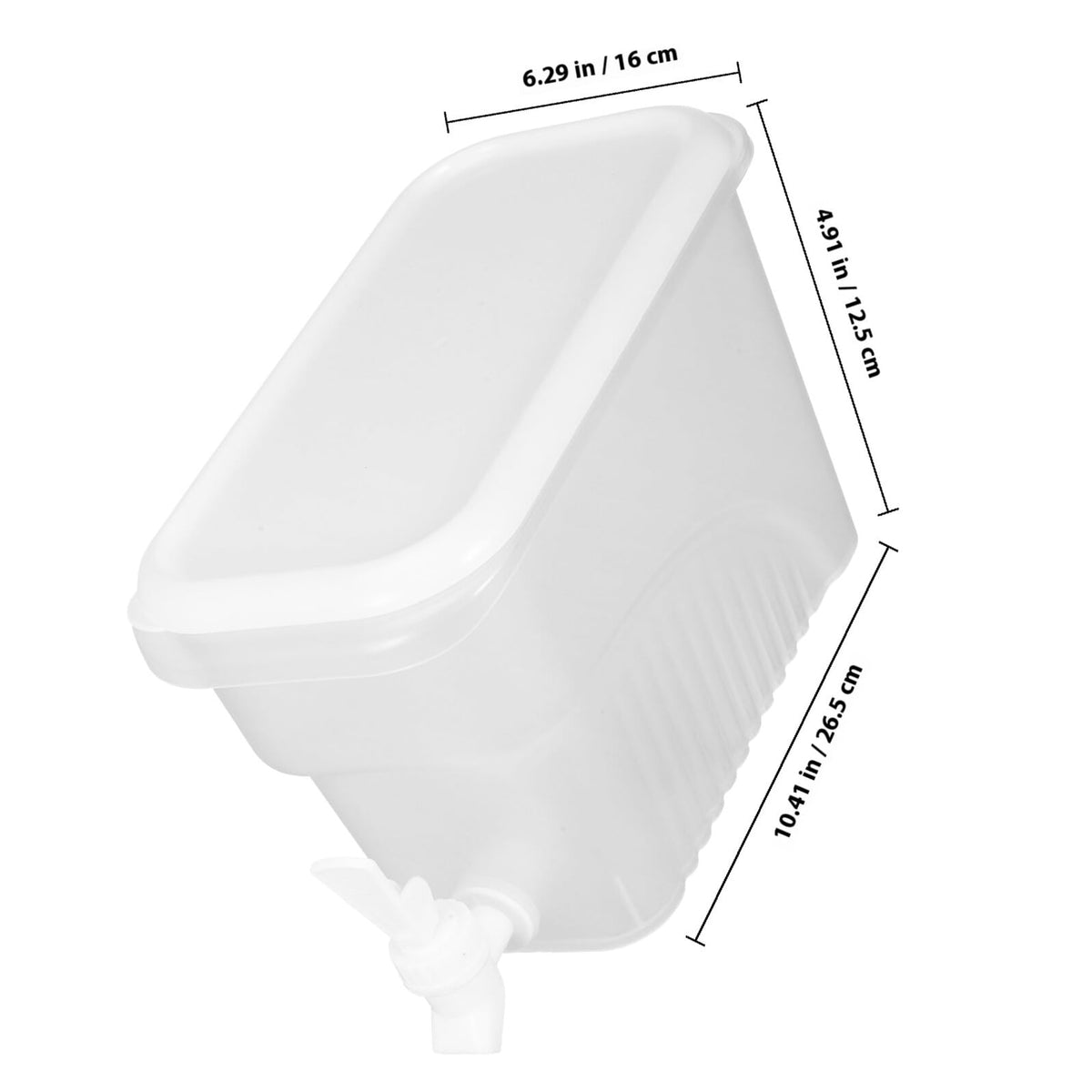 3.5L Plastic Beverage Dispenser with Faucet I424
