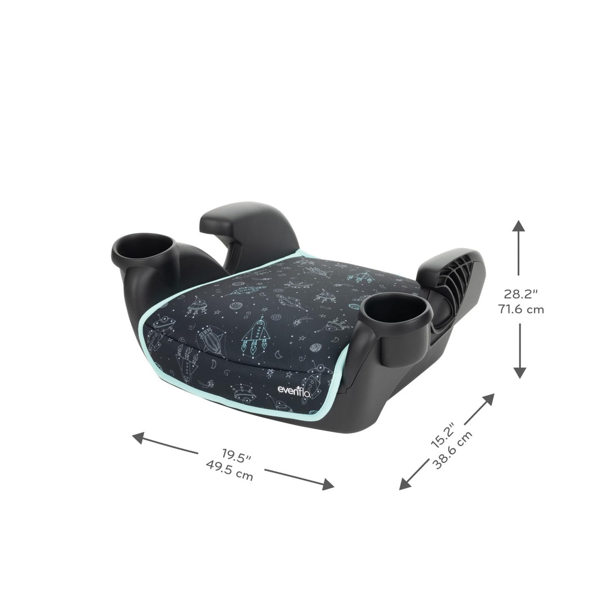 No Back Booster Car Seat E538