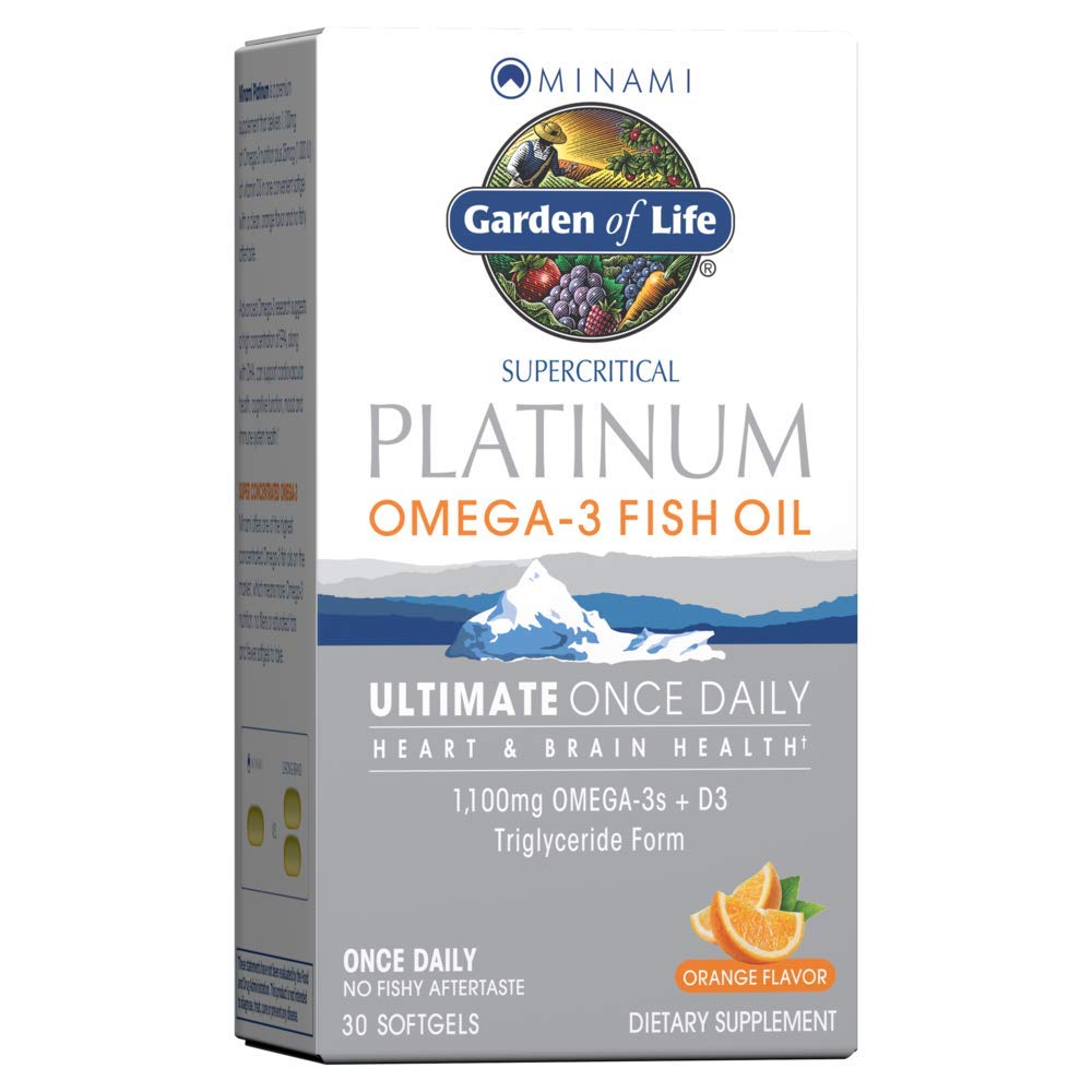 Orange 30 Softgels Omega 3 Fish Oil Supplement A320