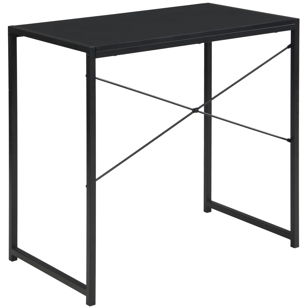 30 Inch Small Rectangular Computer Desk, Black T751894