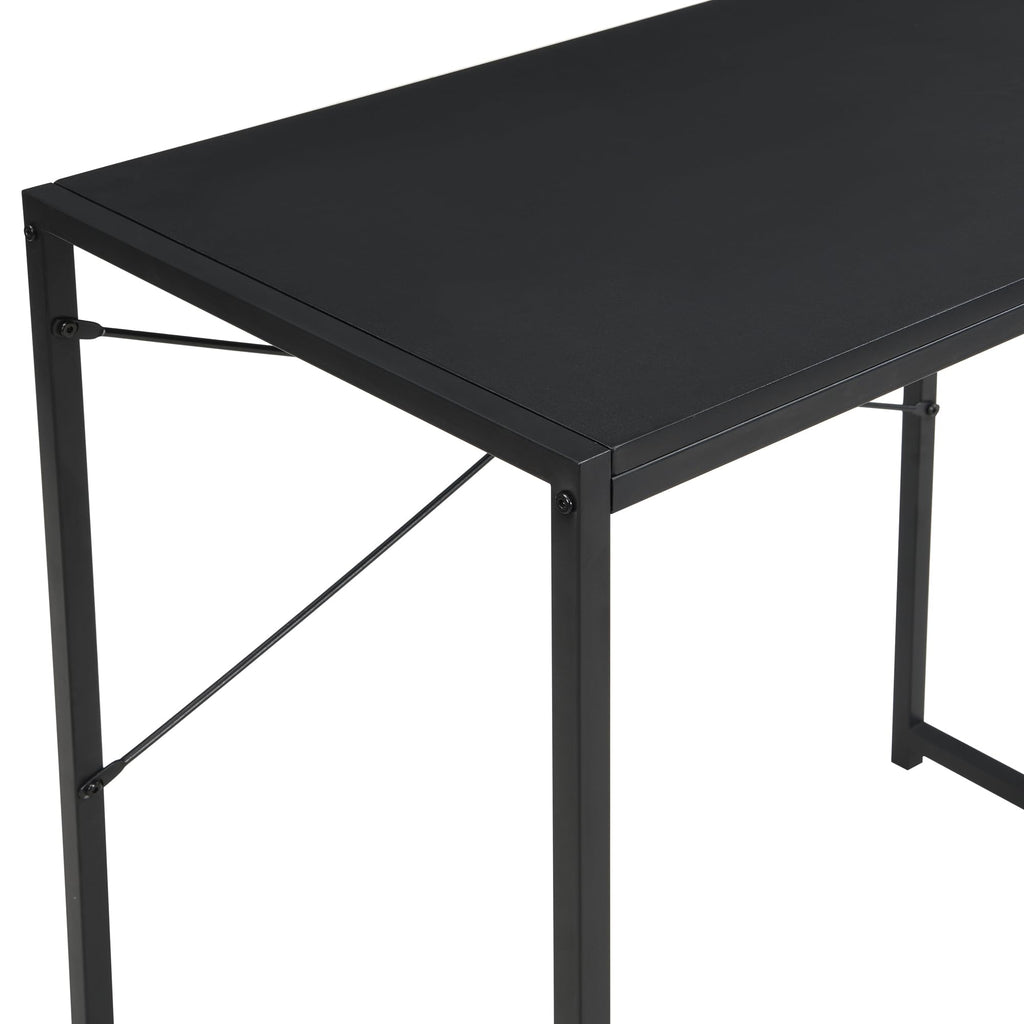30 Inch Small Rectangular Computer Desk, Black T751894