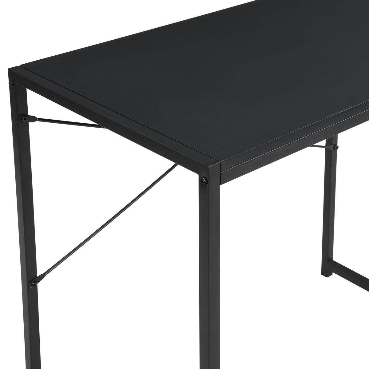30 Inch Small Rectangular Computer Desk, Black T751894