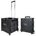 Portable Tools Carrier with Telescopic Handle, 80 Lb. Load Capacity, Black P646678