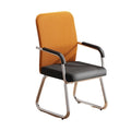 Breathable Mesh Office Chair with Armrests and Chrome Plated Metal Frame Q448