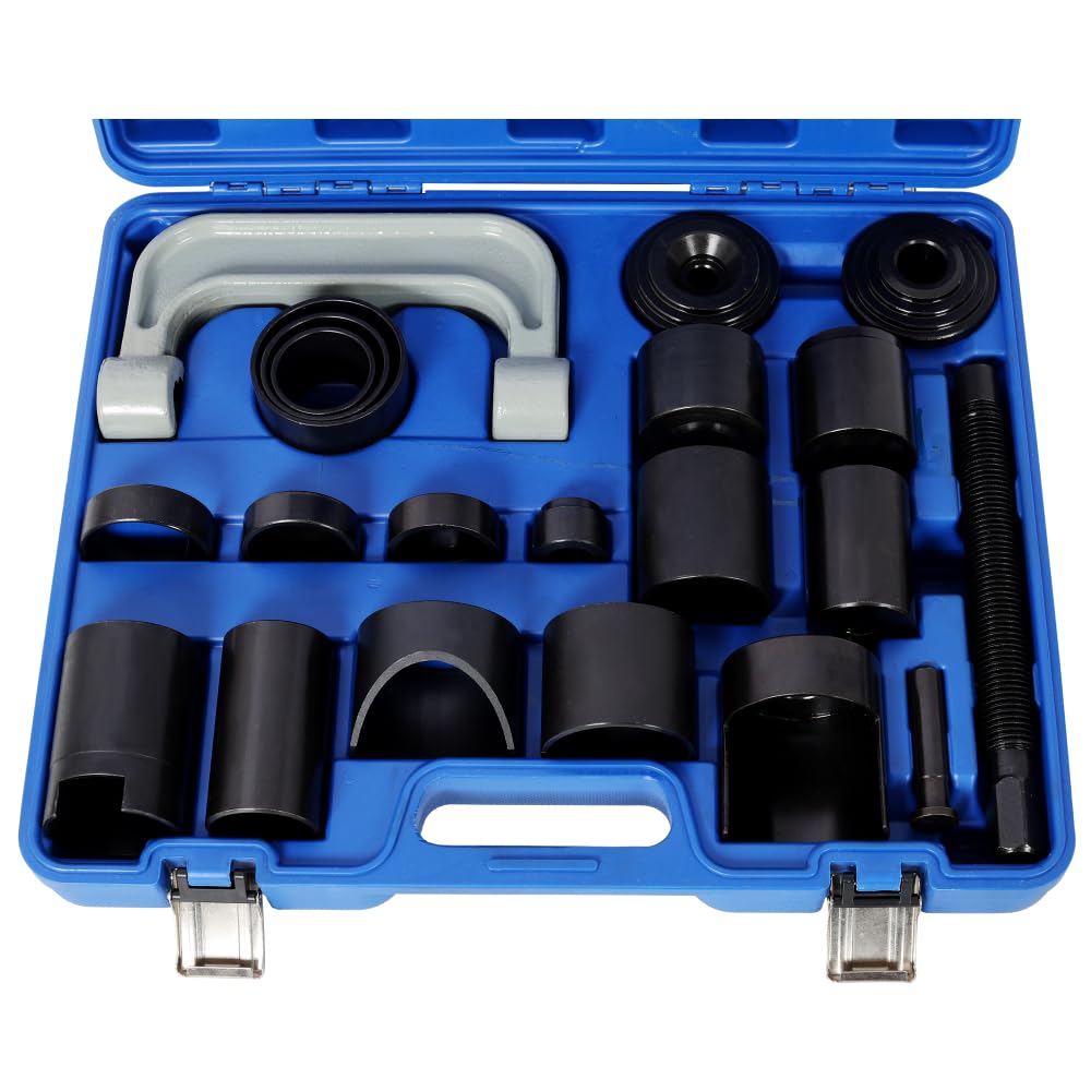 21 Pc Ball Joint Press Kit with C Frame and Adapters O7417
