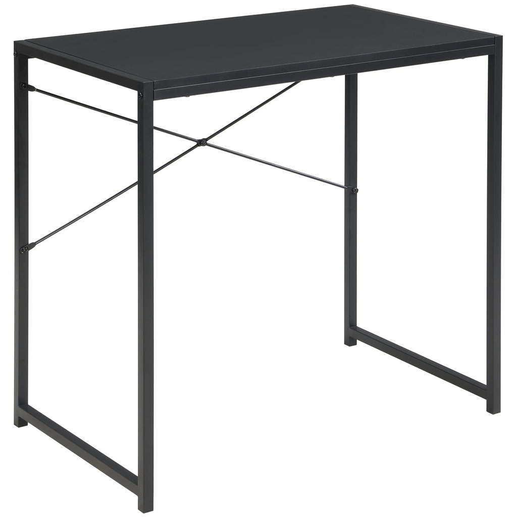 30 Inch Small Rectangular Computer Desk, Black T751894