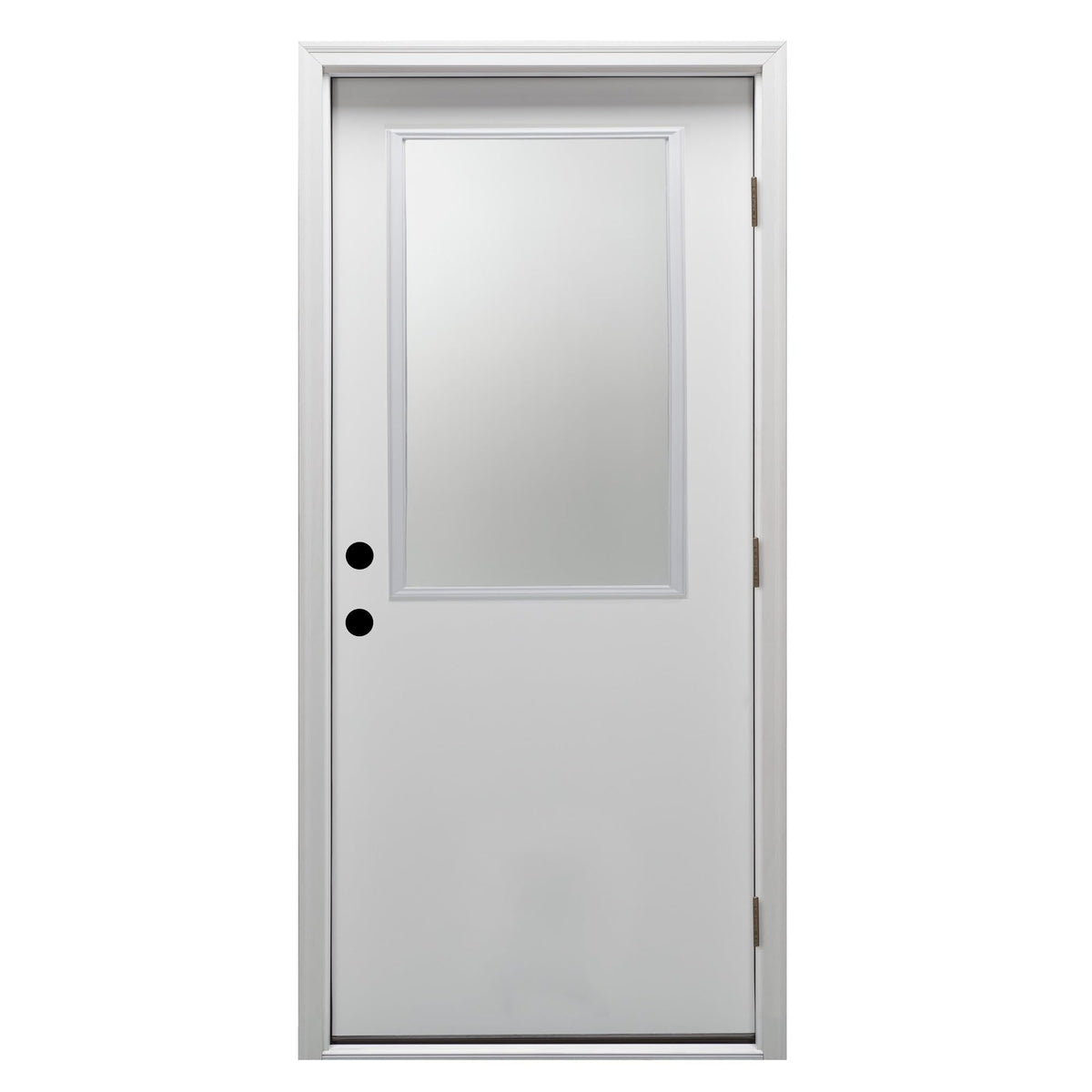 Steel Left Hand Outswing Prehung Door 30"x80" X710