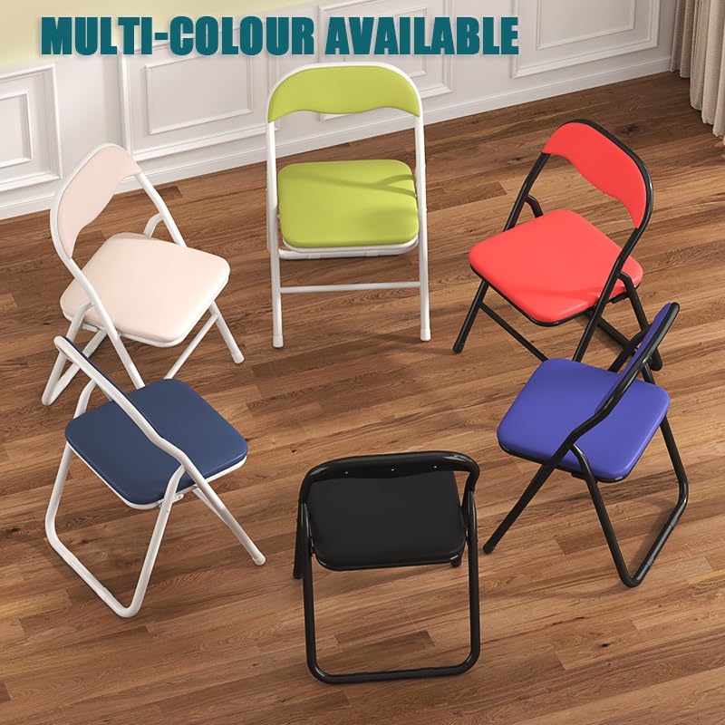 Black Padded Folding Chair with Backrest and Footrest T371495