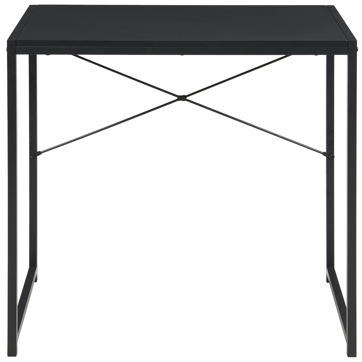 30 Inch Small Rectangular Computer Desk, Black T751894