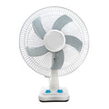 16-Inch 3 Speed 5 Blades Pedestal Fan White K55566