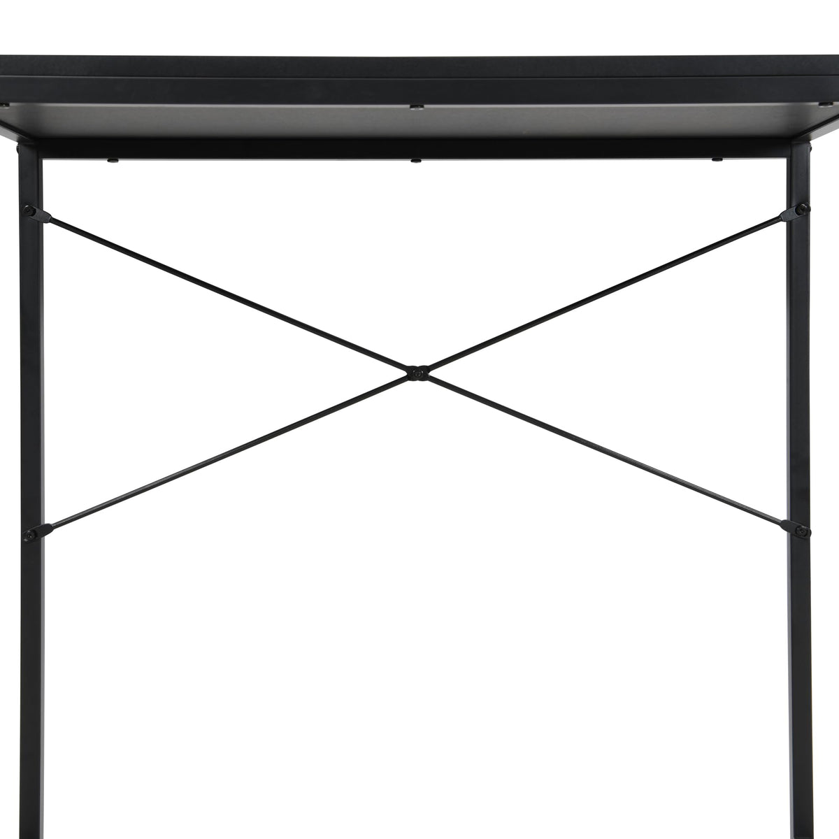 30 Inch Small Rectangular Computer Desk, Black T751894