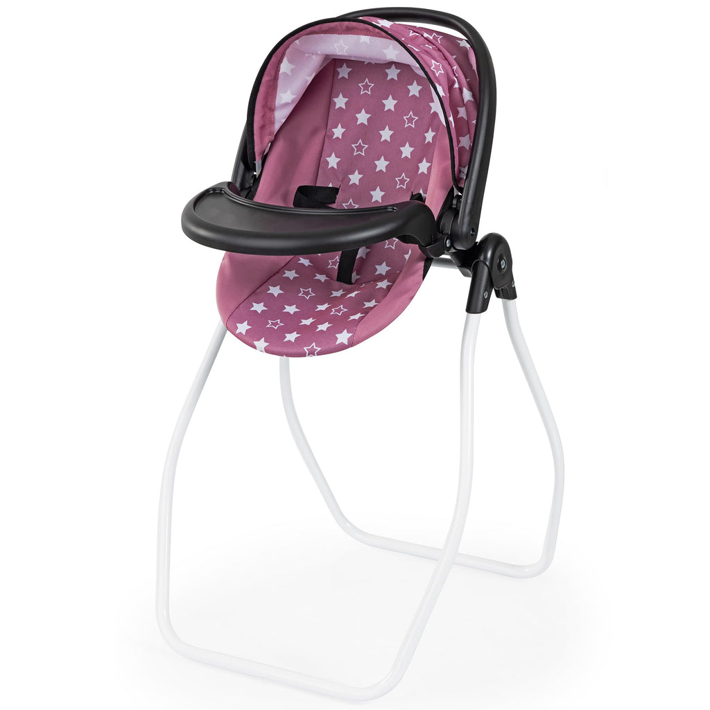 Pink Convertible Highchair & Swing X946