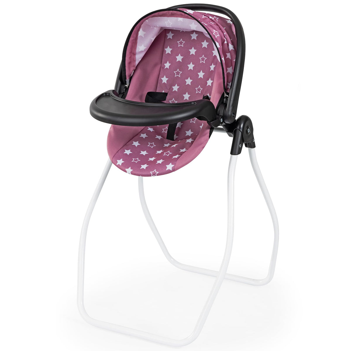 Pink Convertible Highchair & Swing X946