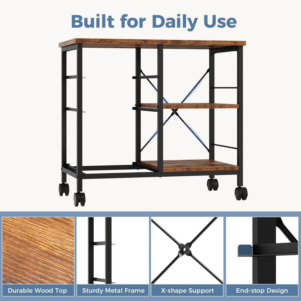 3 Drawer Mobile File Cabinet I837641