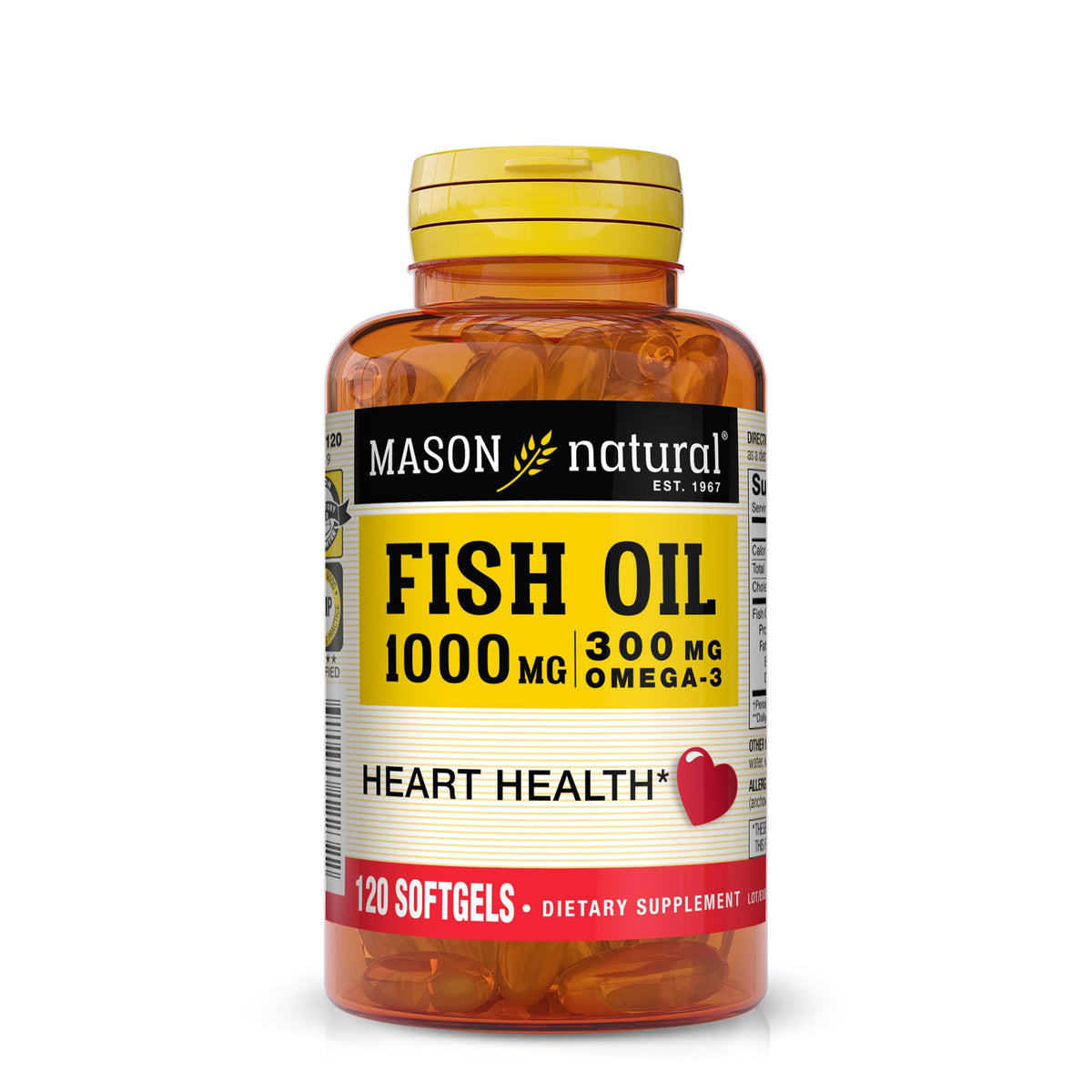Omega-3 Fish Oil 1000mg EPA DHA P623736