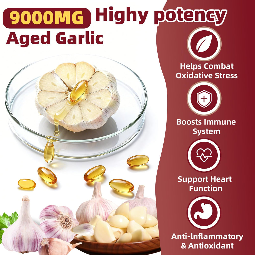 Aged Garlic Extract Vegetarian Softgels H404329