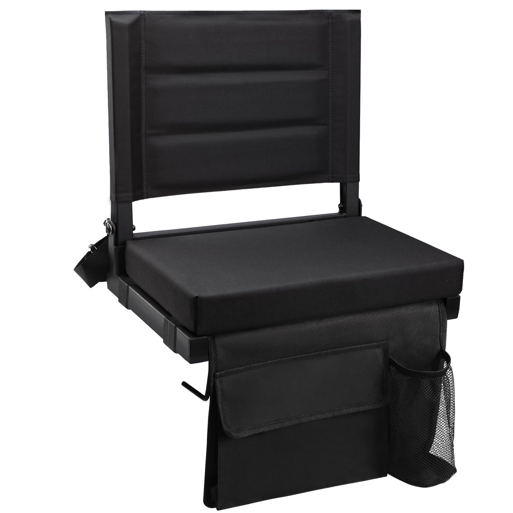 Bleachers Stadium Seat with Back Support and Cushion K4803