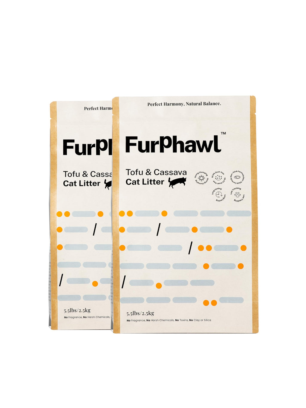 Tofu & Cassava Clumping Cat Litter, 11 lb F4138