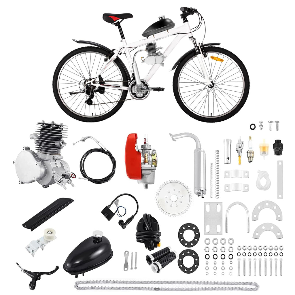 2 Stroke 100CC Motorized Bicycle Engine Kit with CDI System W244