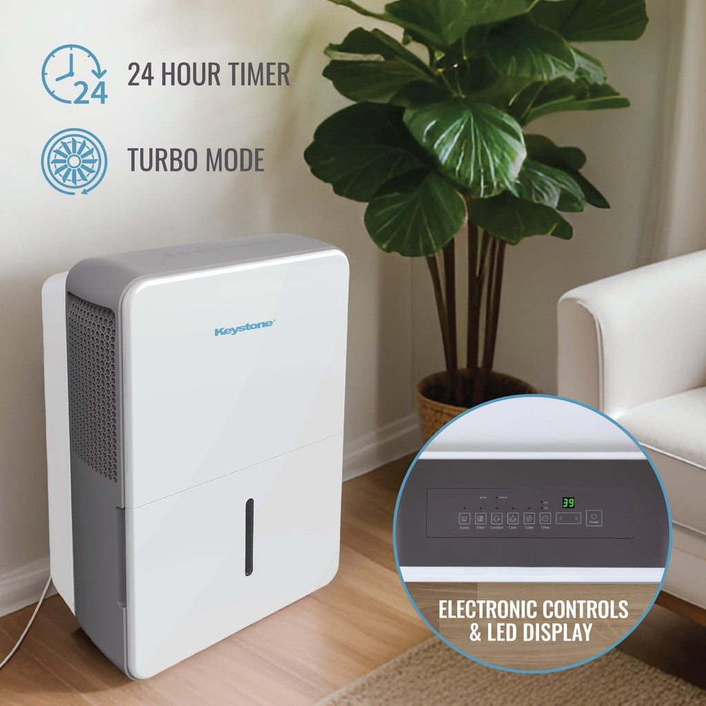 50-Pint Dehumidifier with Built-in Pump B38634