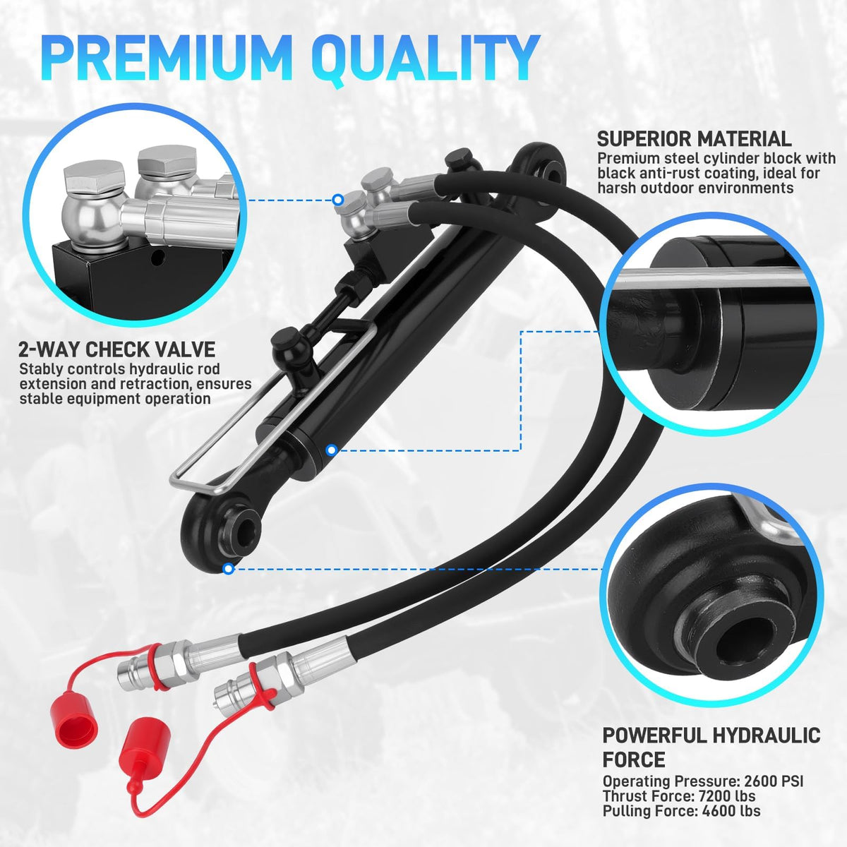 Hydraulic Top Link Cat.1 R11459