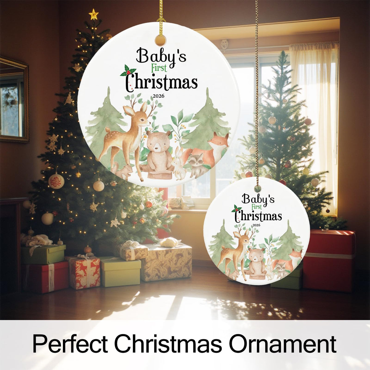 Baby's First Christmas Ornament 2026 T4277