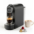 Black Single Serve Espresso Coffee Machine with Removable Tank F468087
