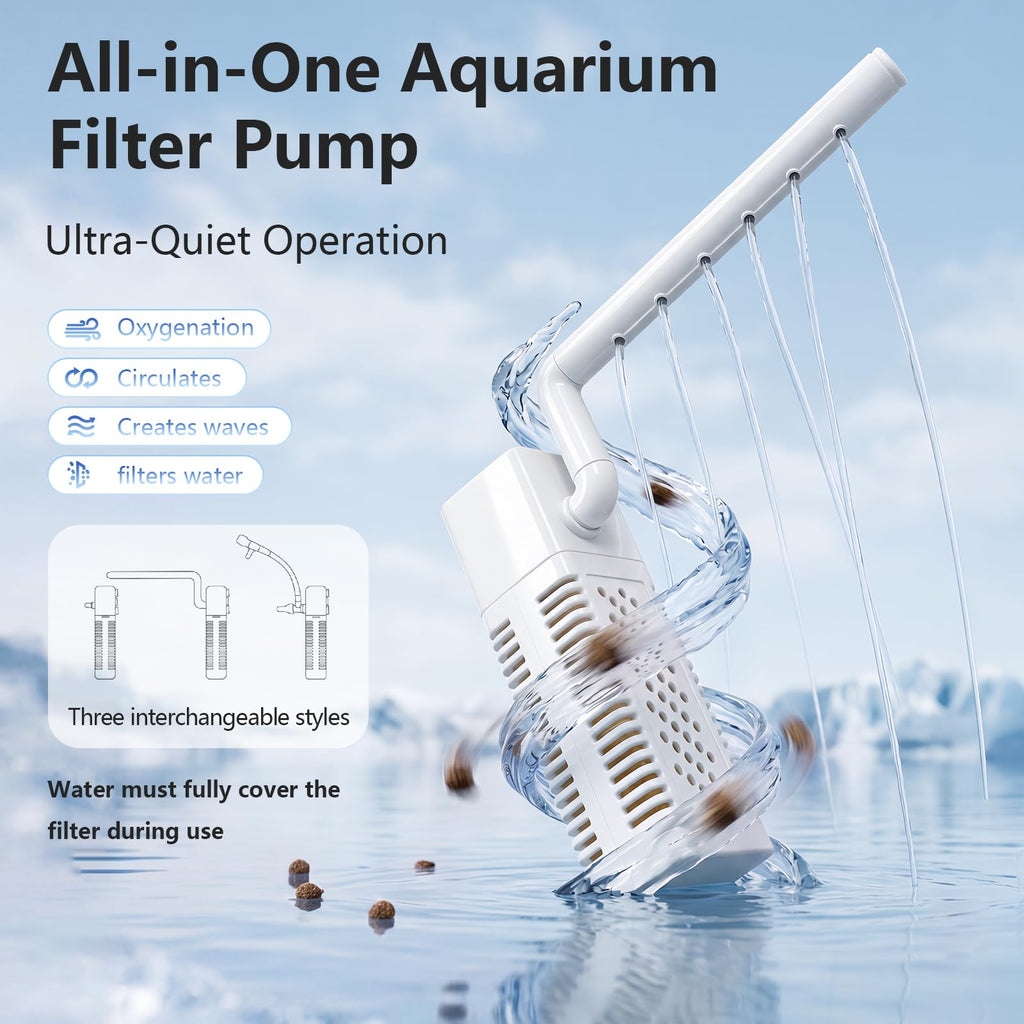 5 Gallon Aquarium Starter Kit with Filter and Light Z75034