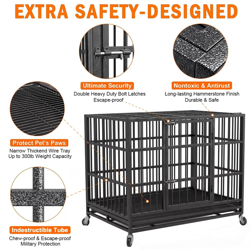 48" Heavy Duty Dog Crate O670639