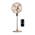16" Copper Metal Stand Fan D939280