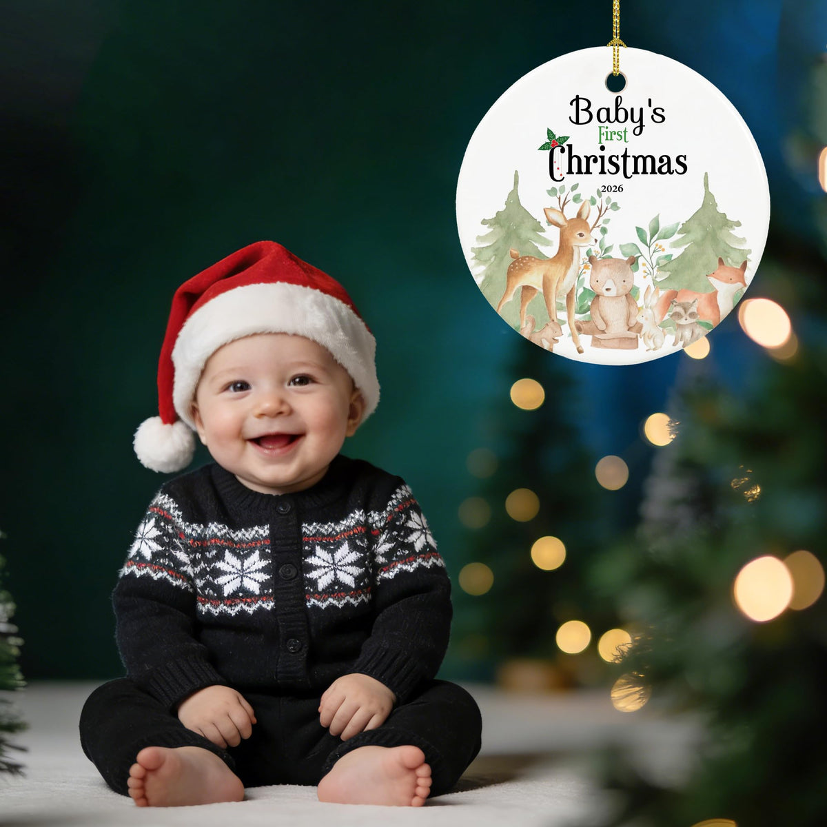 Baby's First Christmas Ornament 2026 T4277