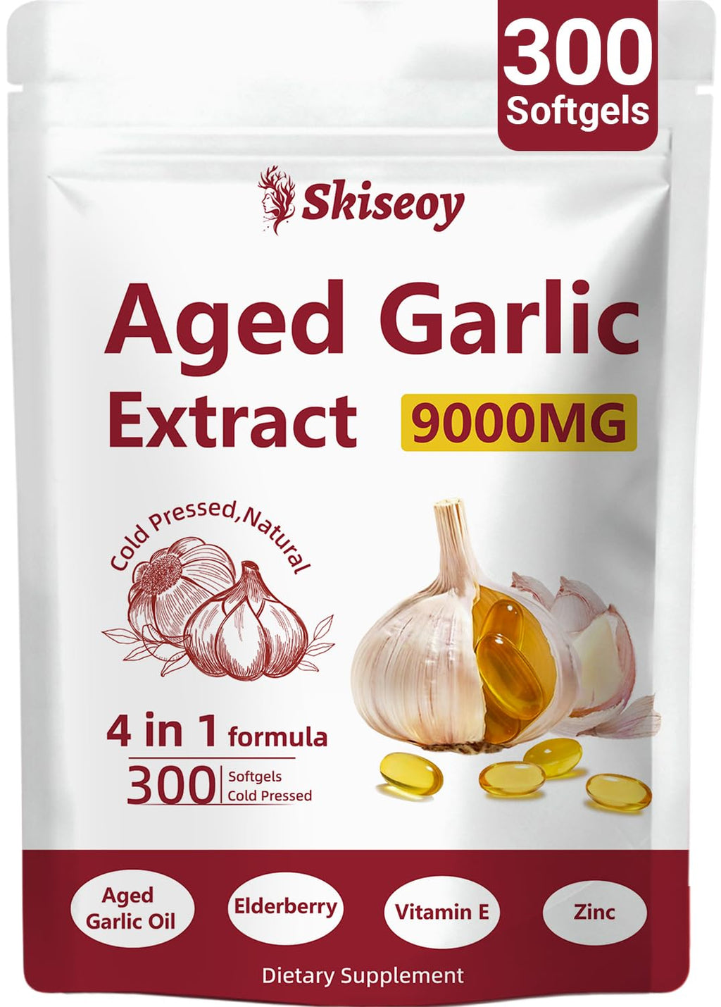 Aged Garlic Extract Vegetarian Softgels H404329