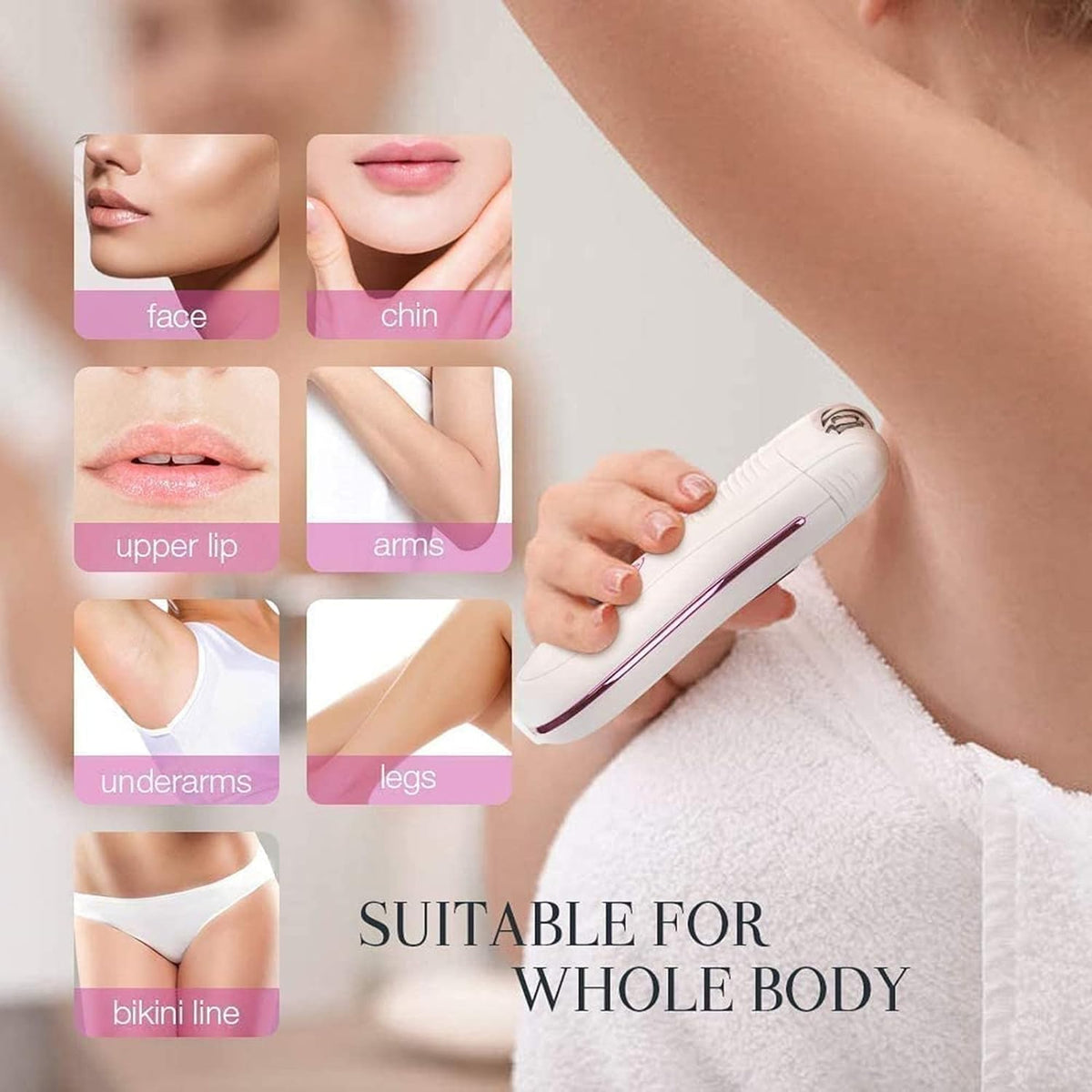 Epilator for Women Face Legs Bikini U82987