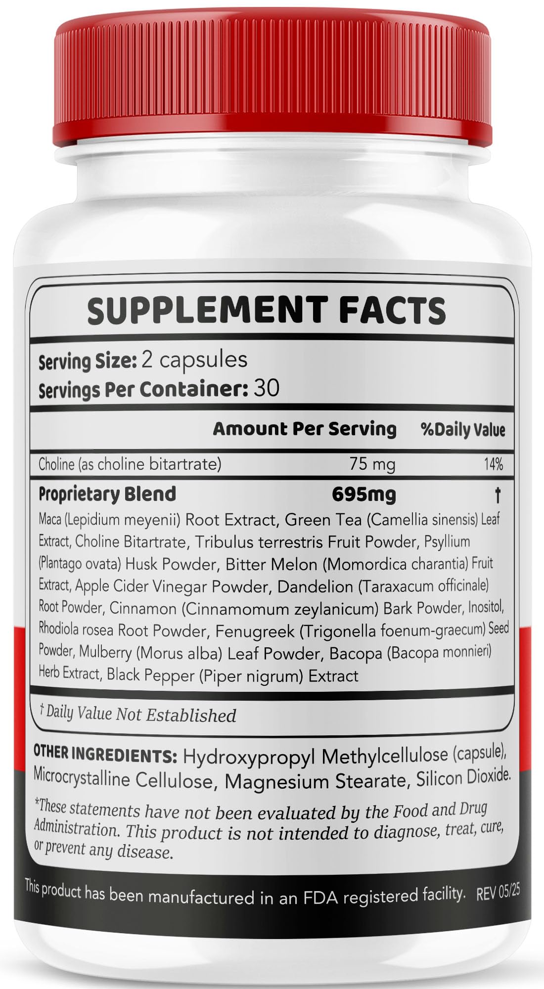 All Natural Supplement Pills, 300 Capsules J778081
