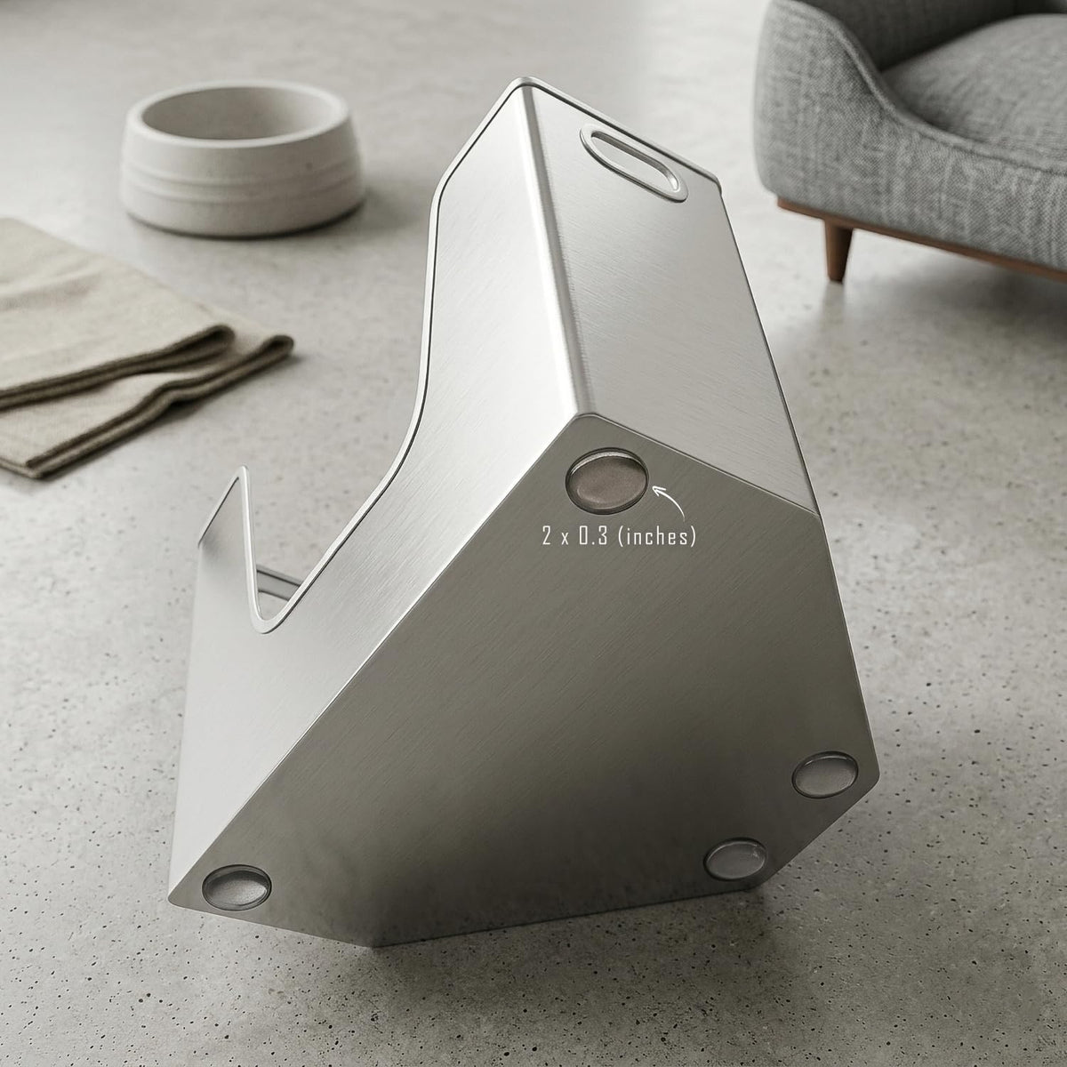 Stainless Steel Cat Litter Box A938