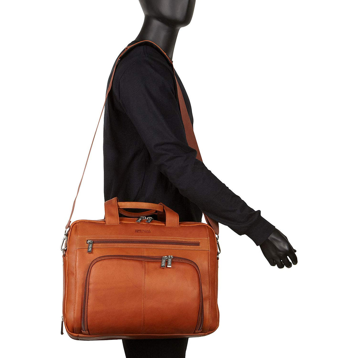 Colombian Leather 15.6" Laptop Briefcase R6674