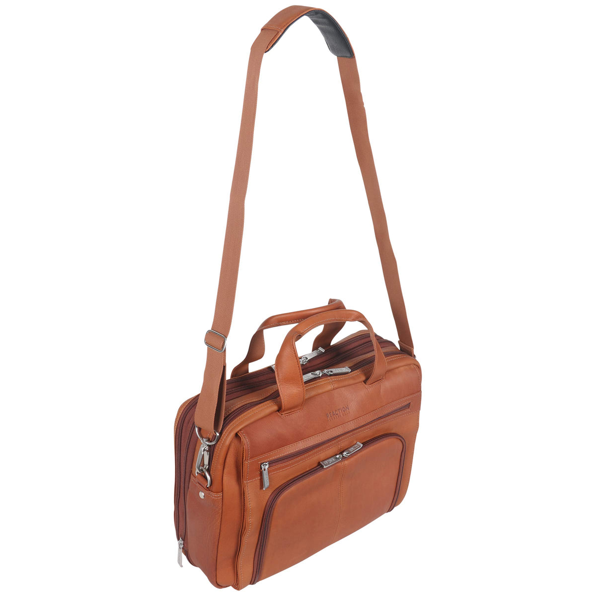 Colombian Leather 15.6" Laptop Briefcase R6674