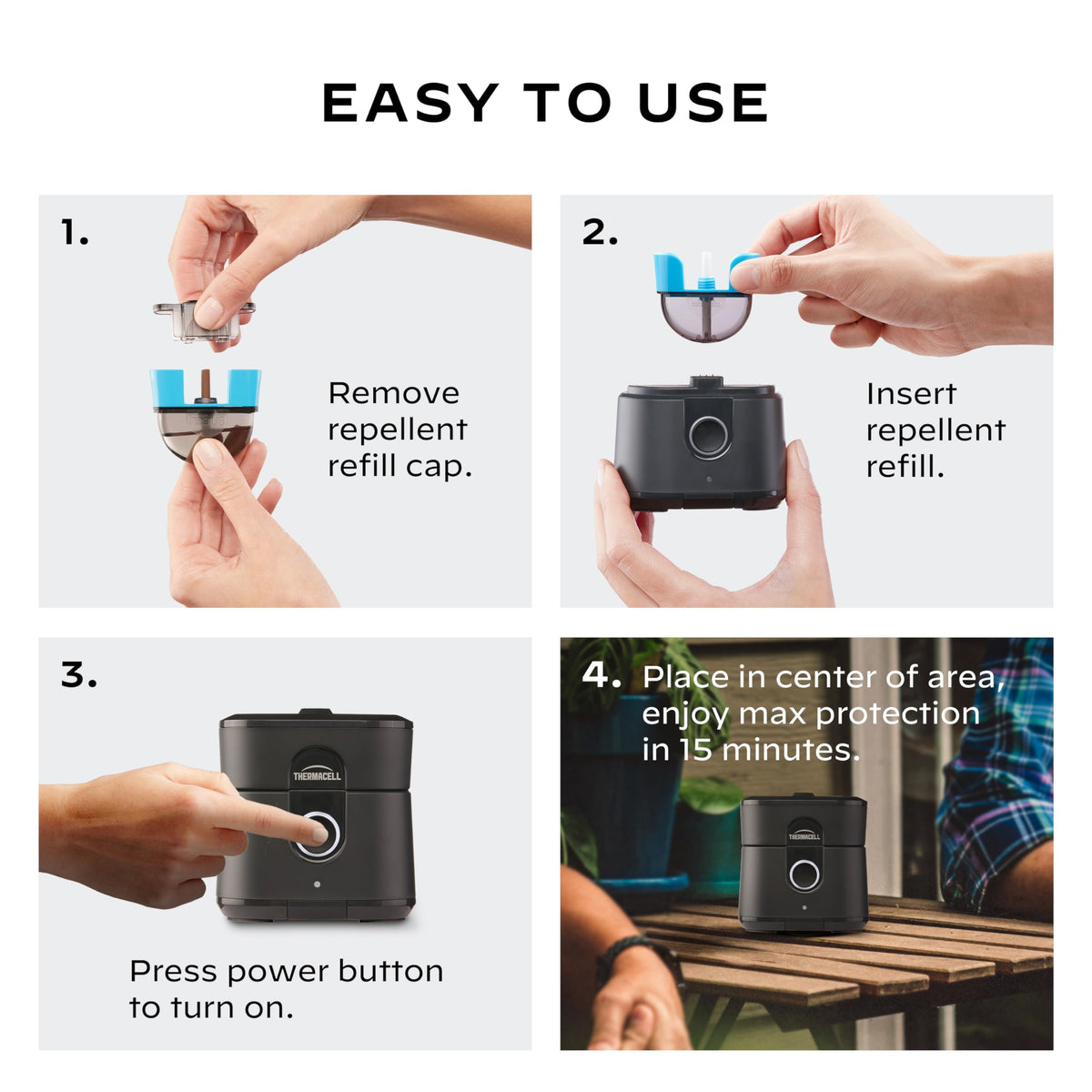Rechargeable Mosquito Repeller A545