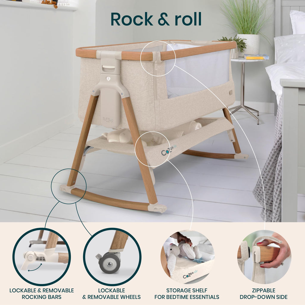 Baby Bassinet & Bedside Sleeper N976